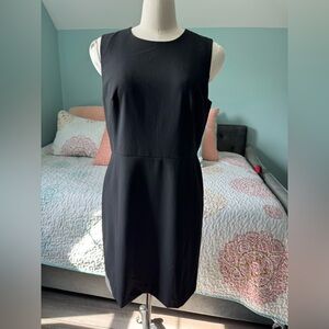 Ann Taylor Seasonless Stretch Black Dress